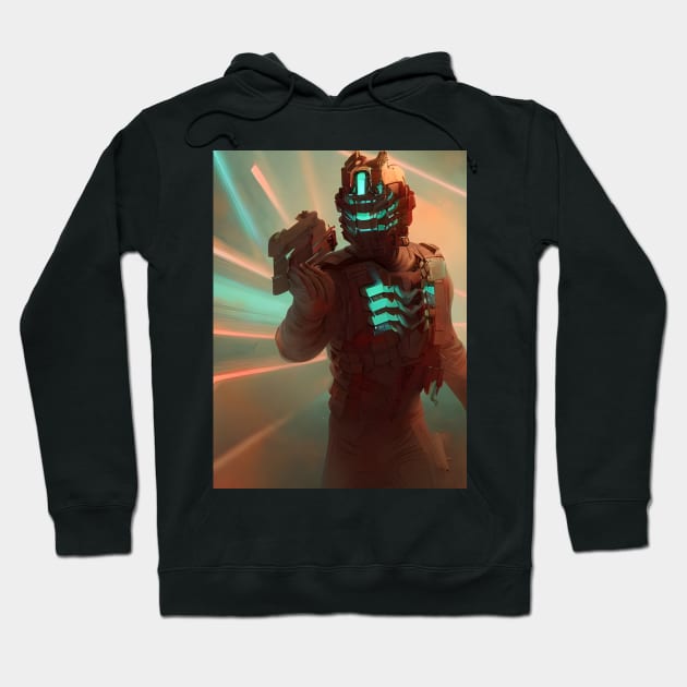 Dead Space Isaac Clarke Hoodie by animegirlnft